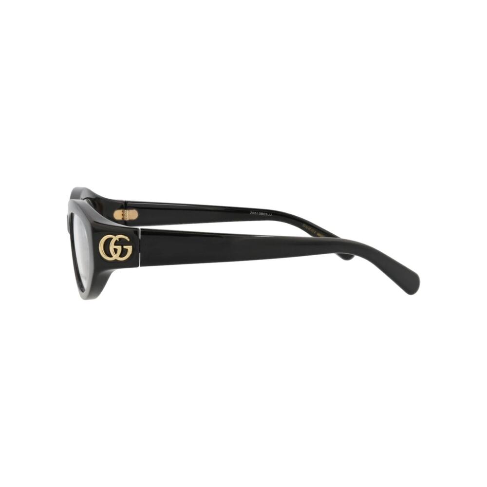 Gucci Black Cat Eye Frame Injection Optical Designer Eyeglasses Frames SRP: $385 - Picture 4 of 6